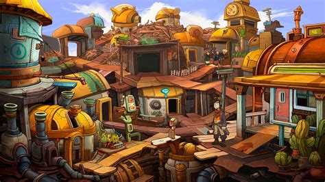 Deponia – A Hilariously Quirky Adventure Through Trash-Filled Skies!