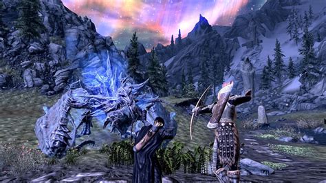 Skyrim: A Dragonborn's Epic Tale Through an Expansive Fantasy World!